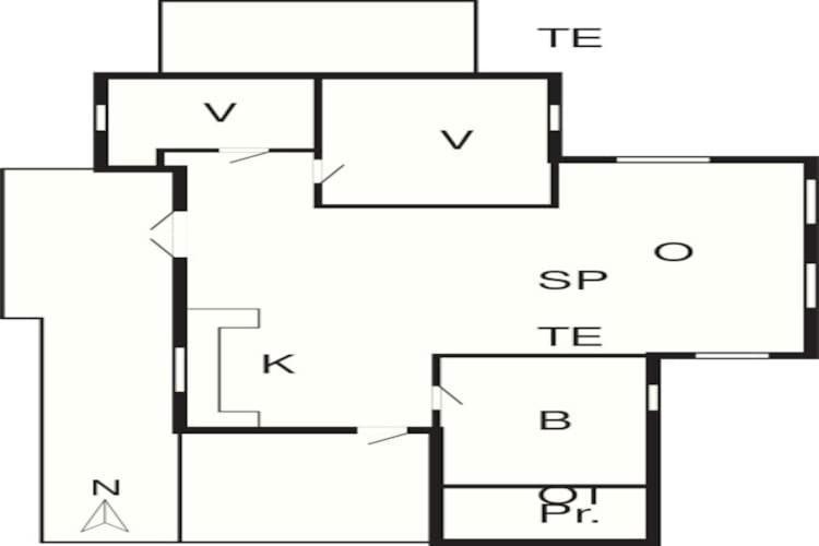 4 Person Holiday Home In R M Rømø Kirkeby 外观 照片